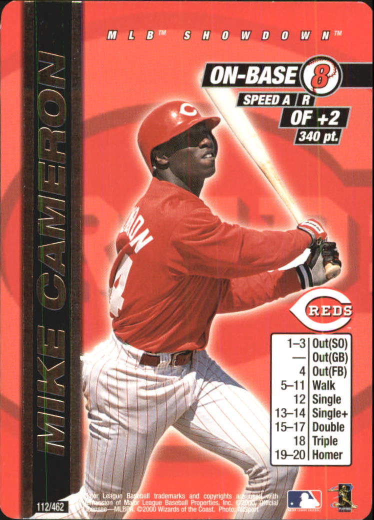 Mike Cameron autographed Baseball Card (Cincinnati Reds) 2000 Fleer  Tradition #58