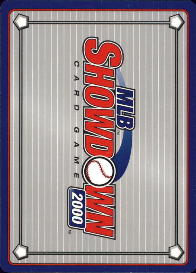 2000 MLB Showdown Unlimited #117 Pokey Reese back image