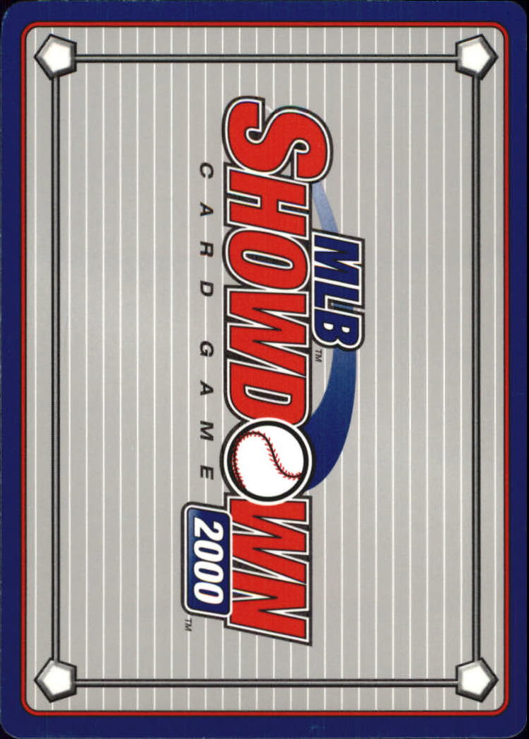 2000 MLB Showdown Unlimited #122 Greg Vaughn back image