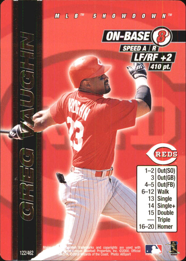 2000 MLB Showdown Unlimited #122 Greg Vaughn