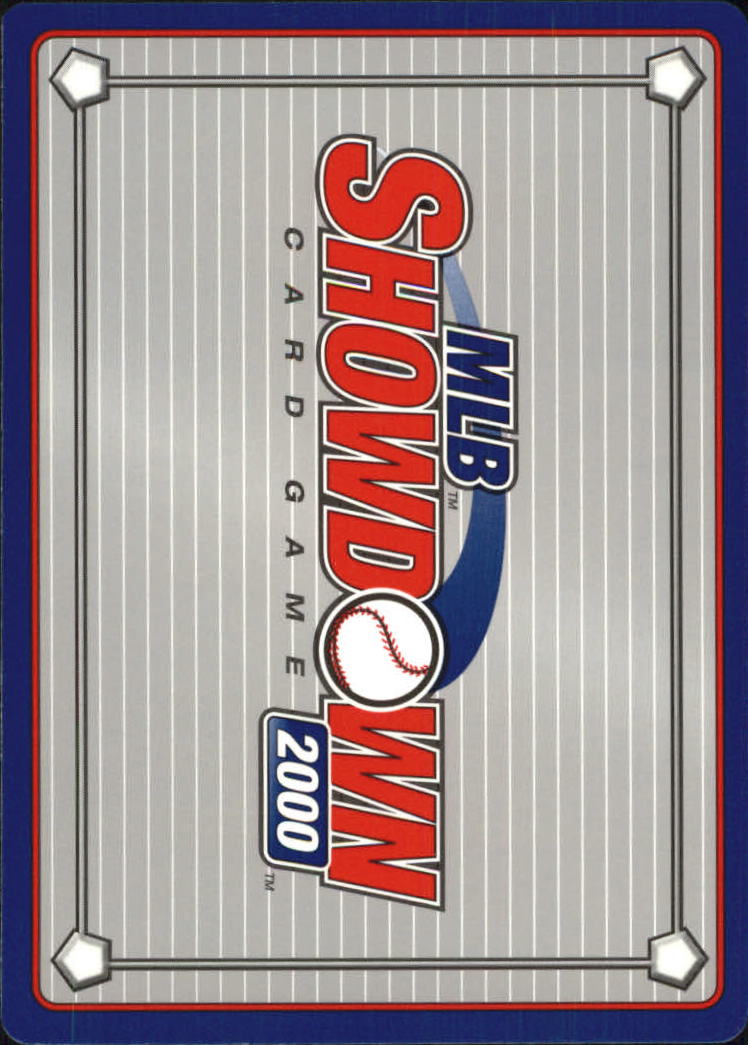 2000 MLB Showdown Unlimited #160 Deivi Cruz back image