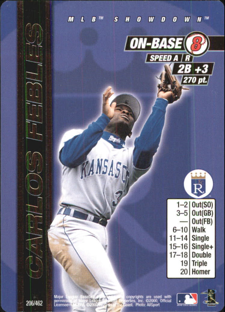 2000 MLB Showdown Unlimited #206 Carlos Febles