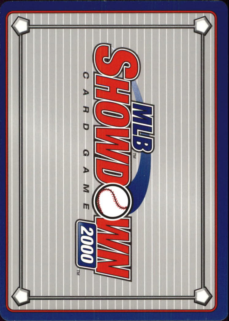 2000 MLB Showdown Unlimited #219 Pedro Borbon back image