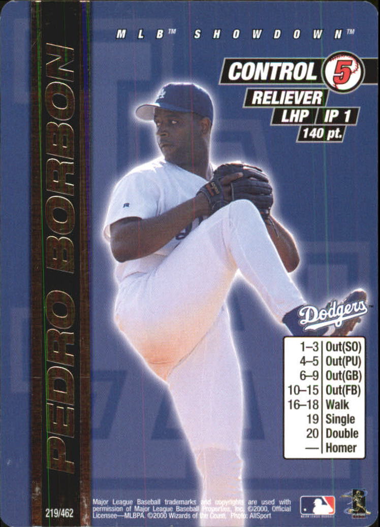 2000 MLB Showdown Unlimited #219 Pedro Borbon