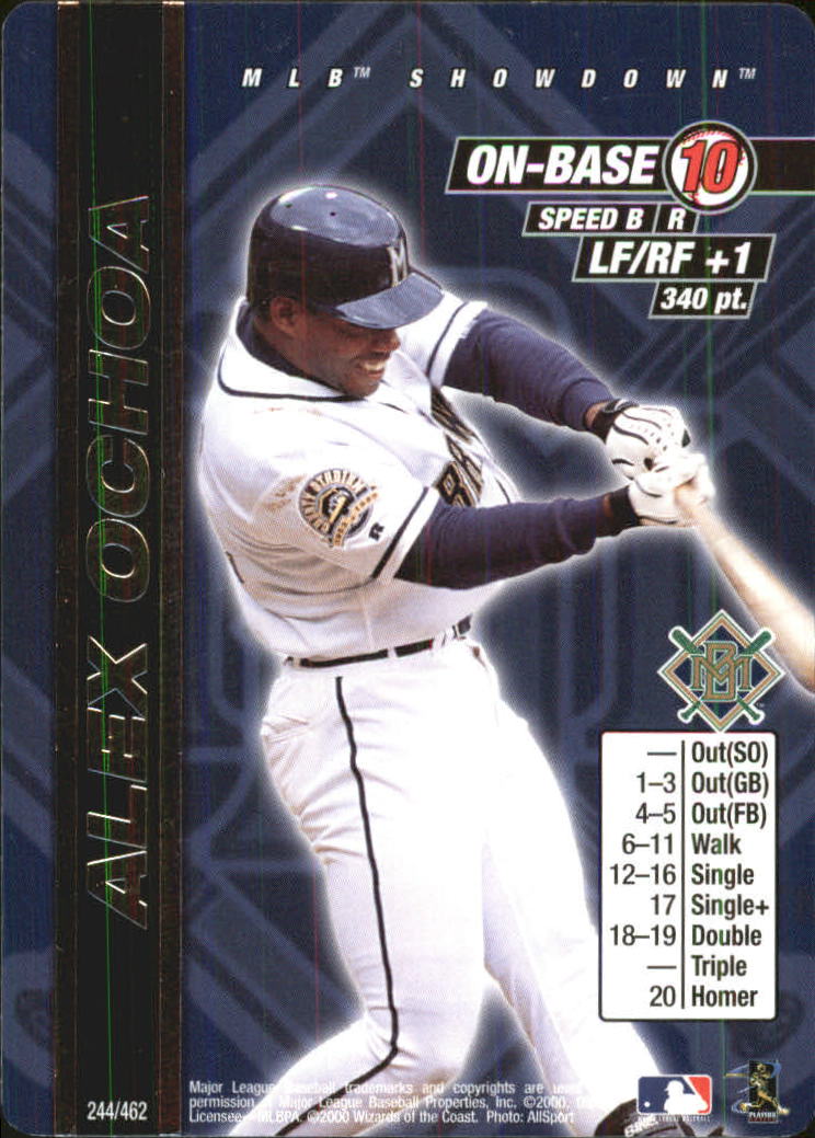 2000 MLB Showdown Unlimited #244 Alex Ochoa