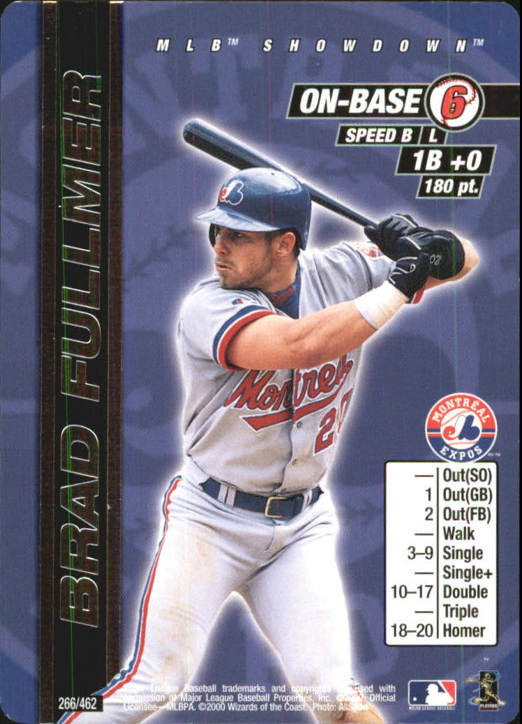 2000 MLB Showdown Unlimited #266 Brad Fullmer