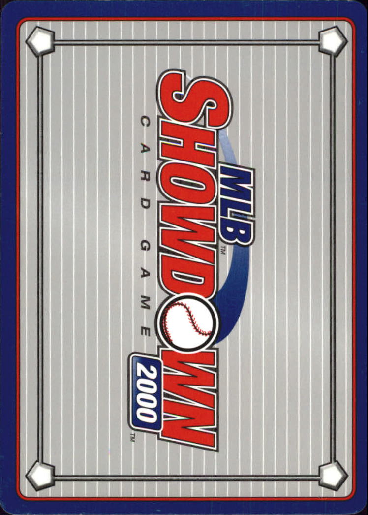 2000 MLB Showdown Unlimited #277 Chris Widger back image