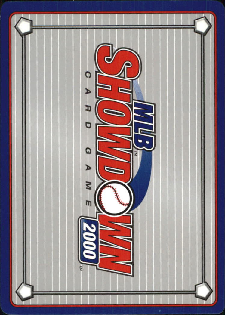 2000 MLB Showdown Unlimited #303 Ricky Ledee back image