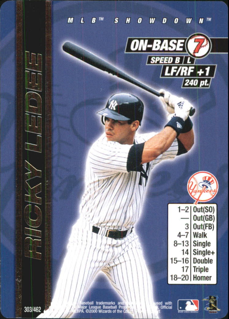 2000 MLB Showdown Unlimited #303 Ricky Ledee