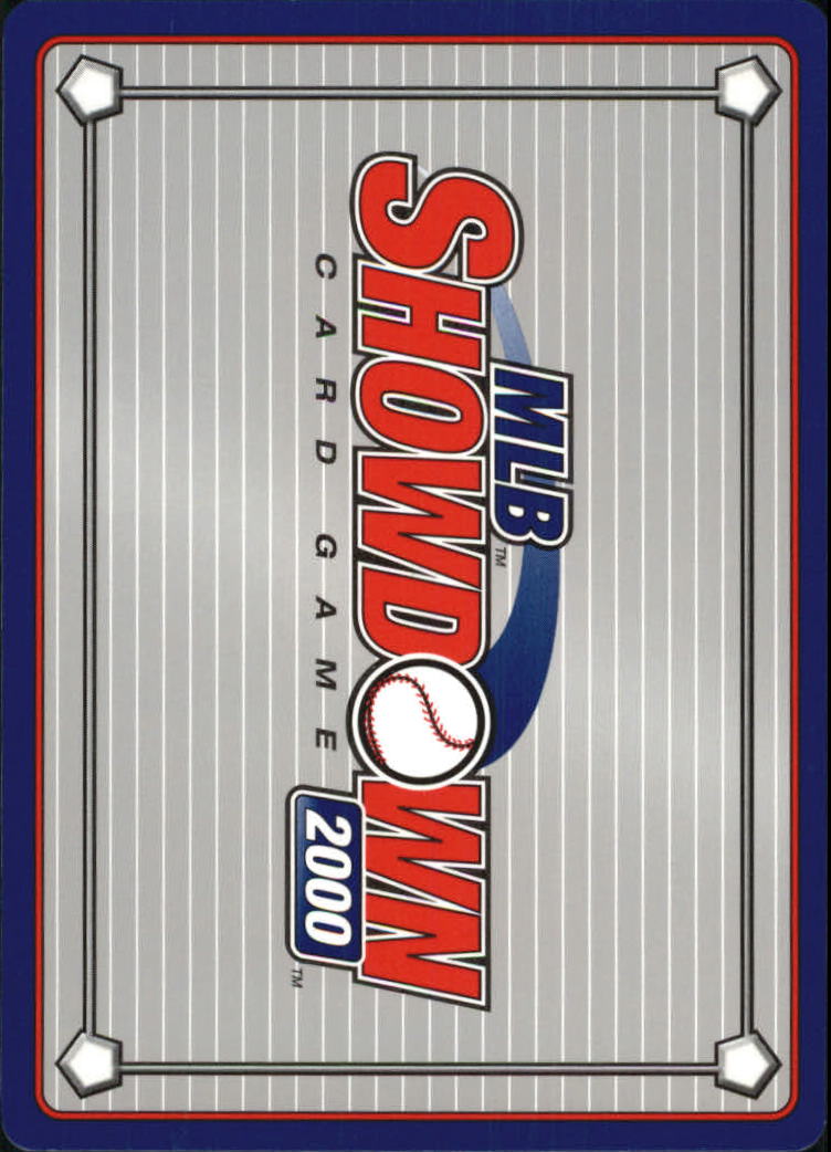 2000 MLB Showdown Unlimited #362 Damian Jackson back image