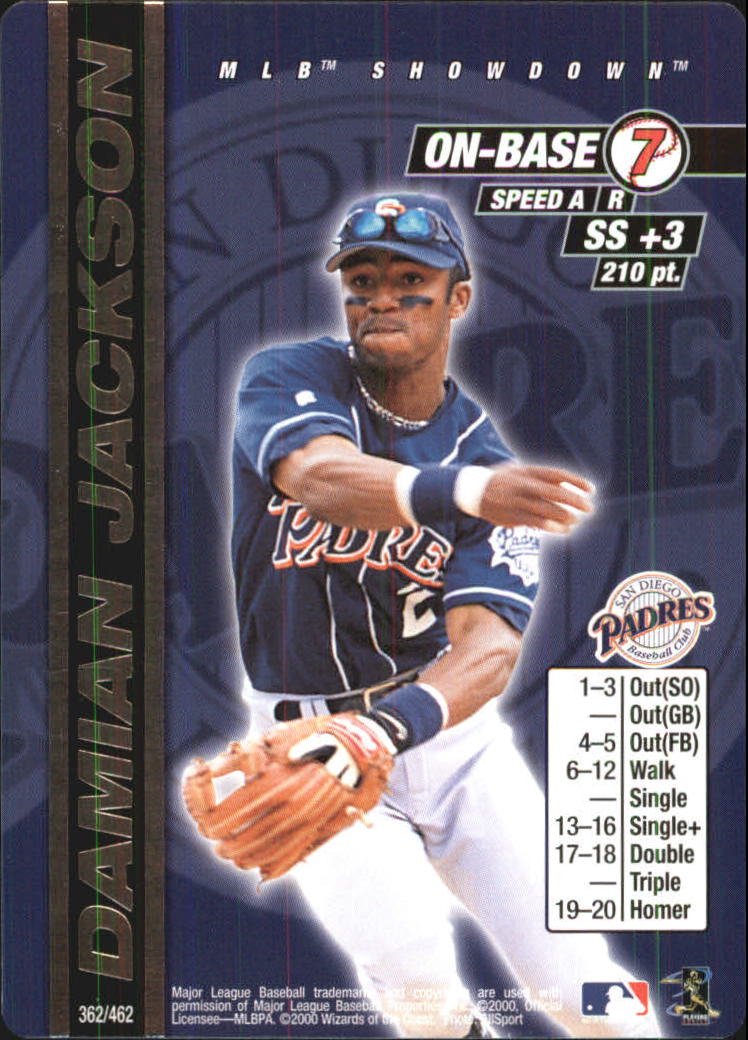 2000 MLB Showdown Unlimited #362 Damian Jackson