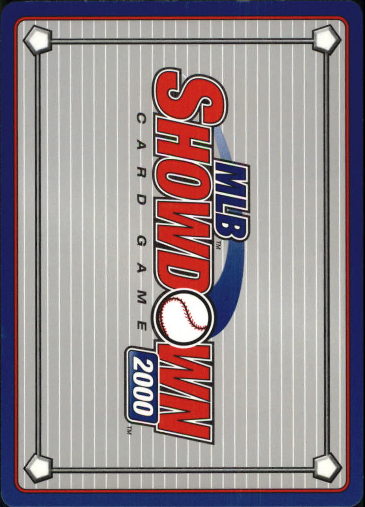 2000 MLB Showdown Unlimited #375 Ellis Burks back image