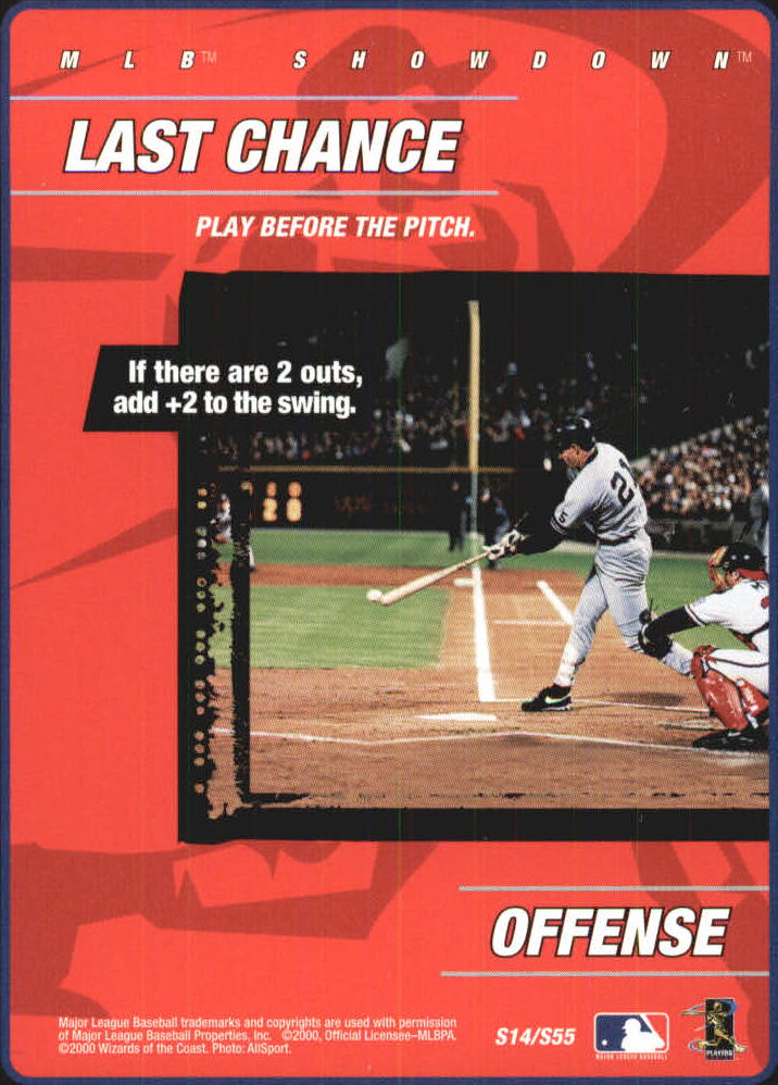 2000 MLB Showdown Strategy #S14 P.O'Neill/Last Chance
