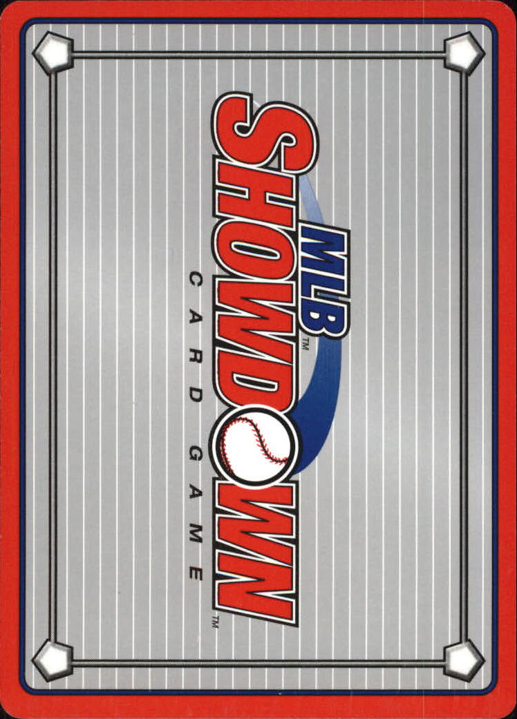 2000 MLB Showdown Strategy #S15 D.Jeter/Long Single back image