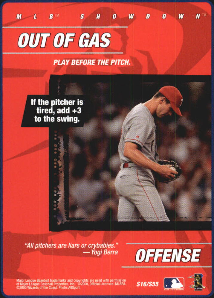 B1819- 2000 MLB Showdown Baseball Assorted Cards3 -You Pick- 15+ FREE US SHIP - Picture 170 of 261