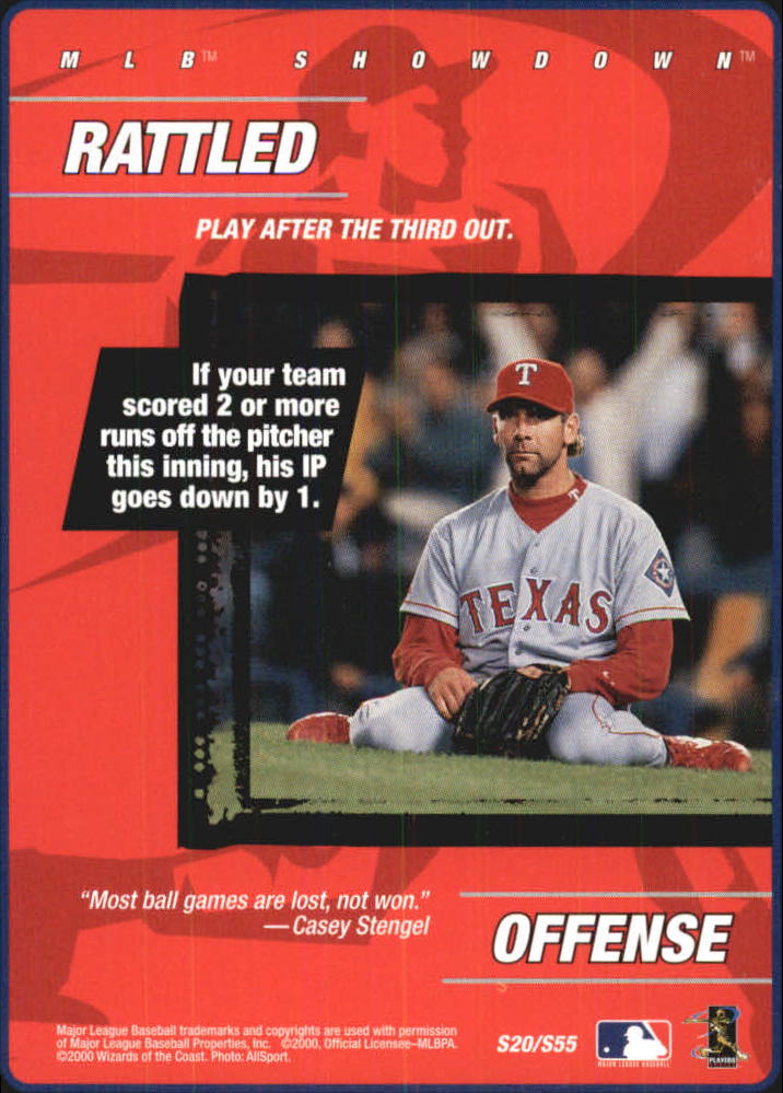 2000 MLB Showdown Strategy #S20 M.Henneman/Rattled