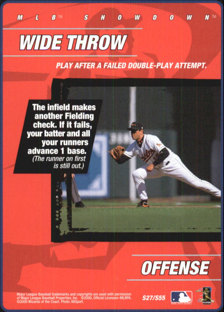 B1819- 2000 MLB Showdown Baseball Assorted Cards3 -You Pick- 15+ FREE US SHIP - Picture 188 of 261