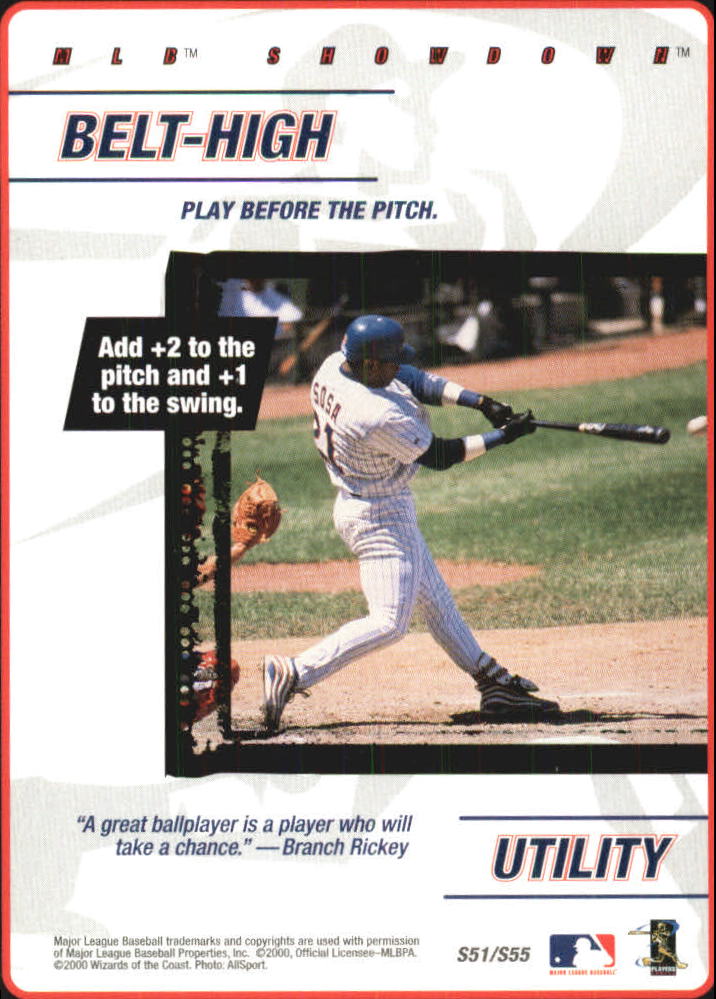 B1819- 2000 MLB Showdown Baseball Assorted Cards3 -You Pick- 15+ FREE US SHIP - Picture 222 of 261