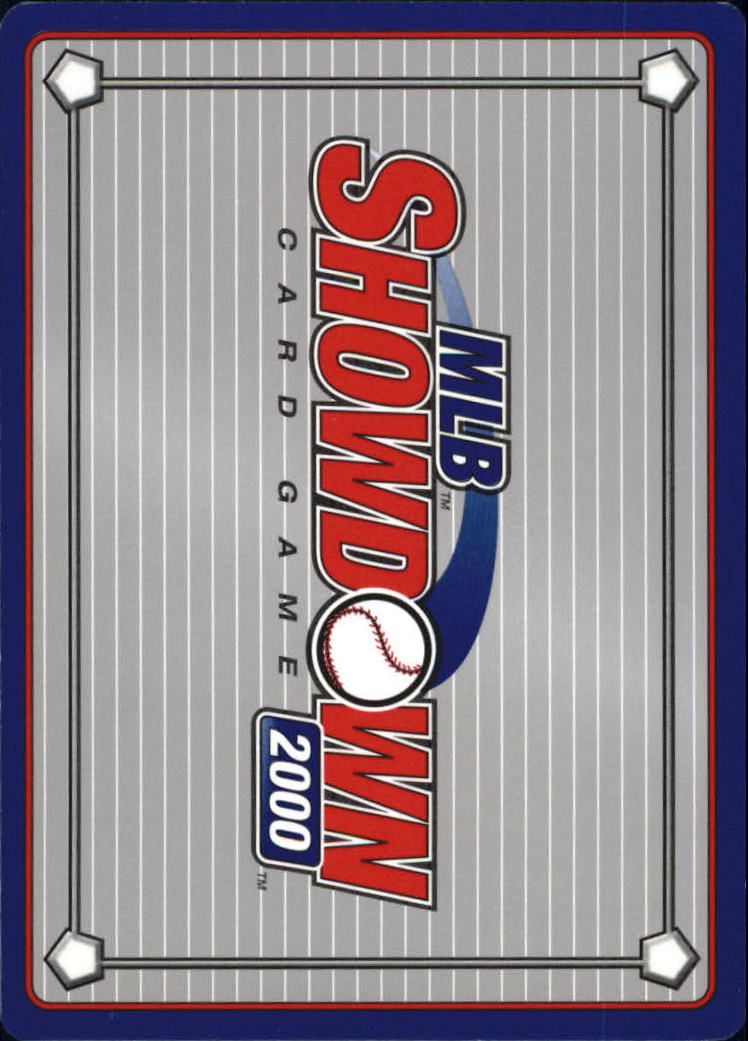 2000 MLB Showdown Pennant Run 1st Edition #9 Russ Springer back image