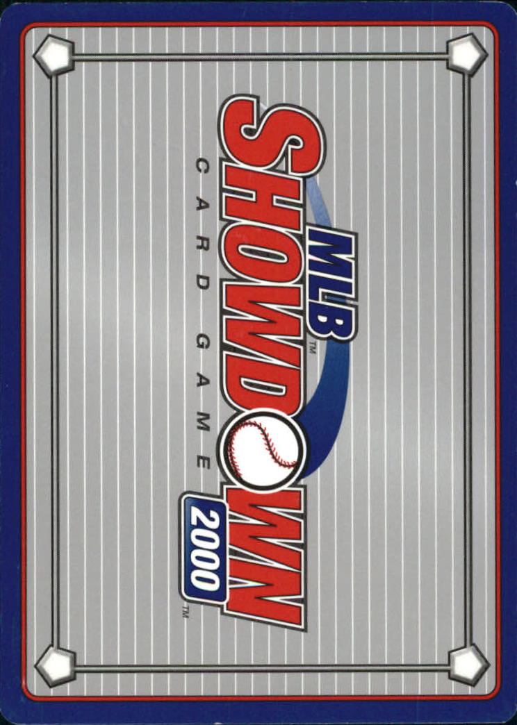 2000 MLB Showdown Pennant Run 1st Edition #14 Kevin McGlinchy back image