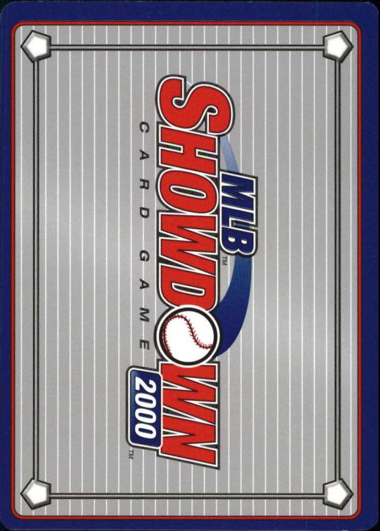 2000 MLB Showdown Pennant Run 1st Edition #26 Ricky Gutierrez back image