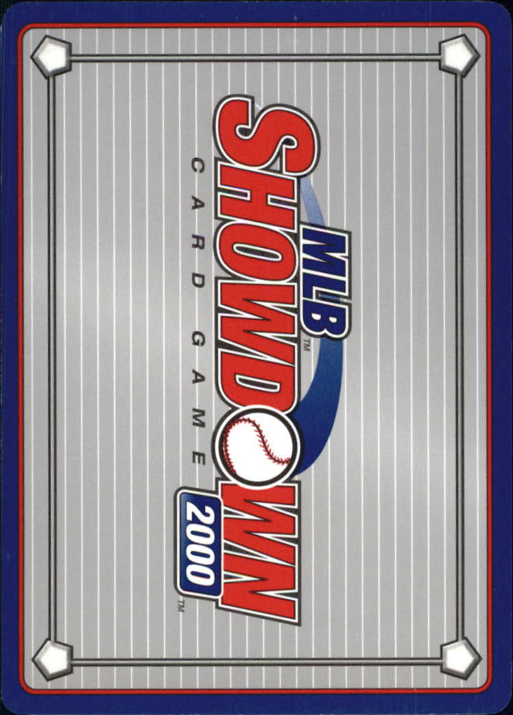 2000 MLB Showdown Pennant Run 1st Edition #27 Glenallen Hill back image