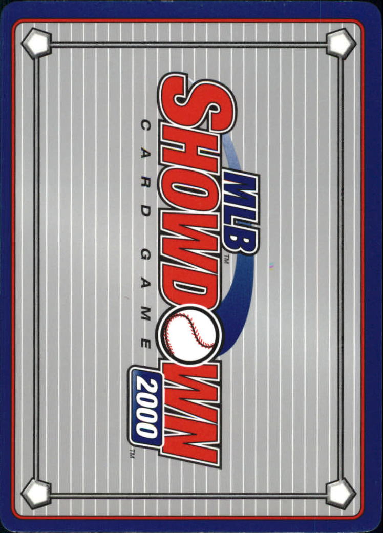 2000 MLB Showdown Pennant Run 1st Edition #28 Kevin Tapani back image