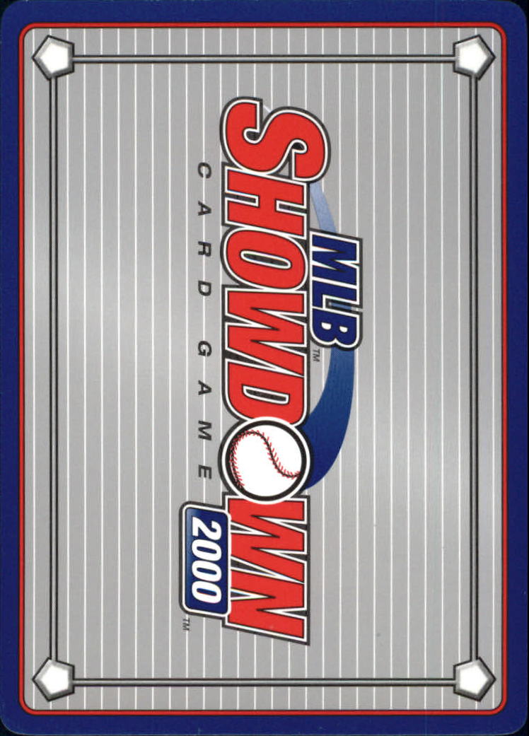 2000 MLB Showdown Pennant Run 1st Edition #34 Jose Valentin back image