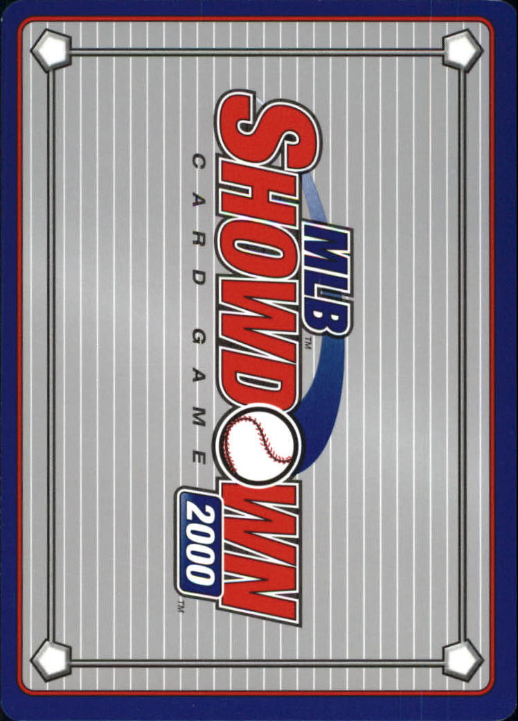 2000 MLB Showdown Pennant Run 1st Edition #40 Sandy Alomar Jr. back image