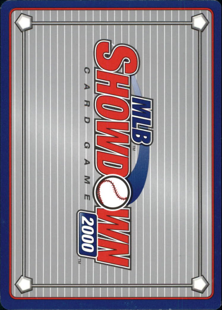 2000 MLB Showdown Pennant Run 1st Edition #44 Jaret Wright back image