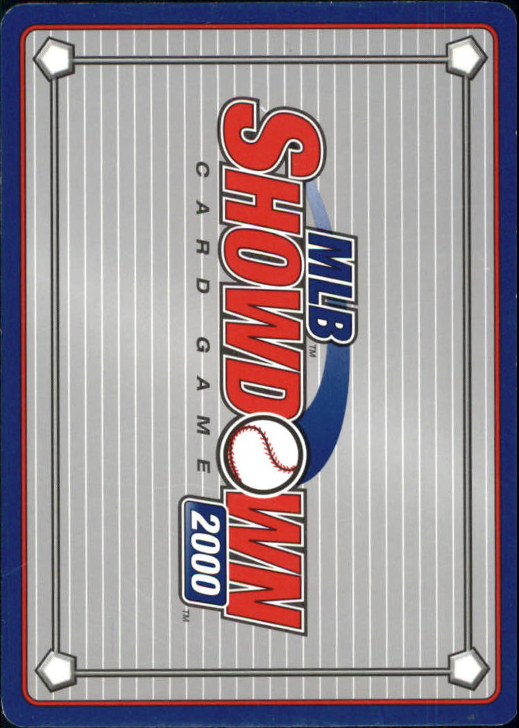 2000 MLB Showdown Pennant Run 1st Edition #45 Jeff Cirillo back image