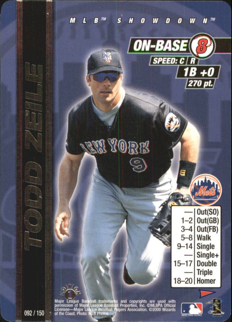 B1819- 2000 MLB Showdown Baseball Assorted Cards3 -You Pick- 15+ FREE US SHIP - Picture 62 of 261