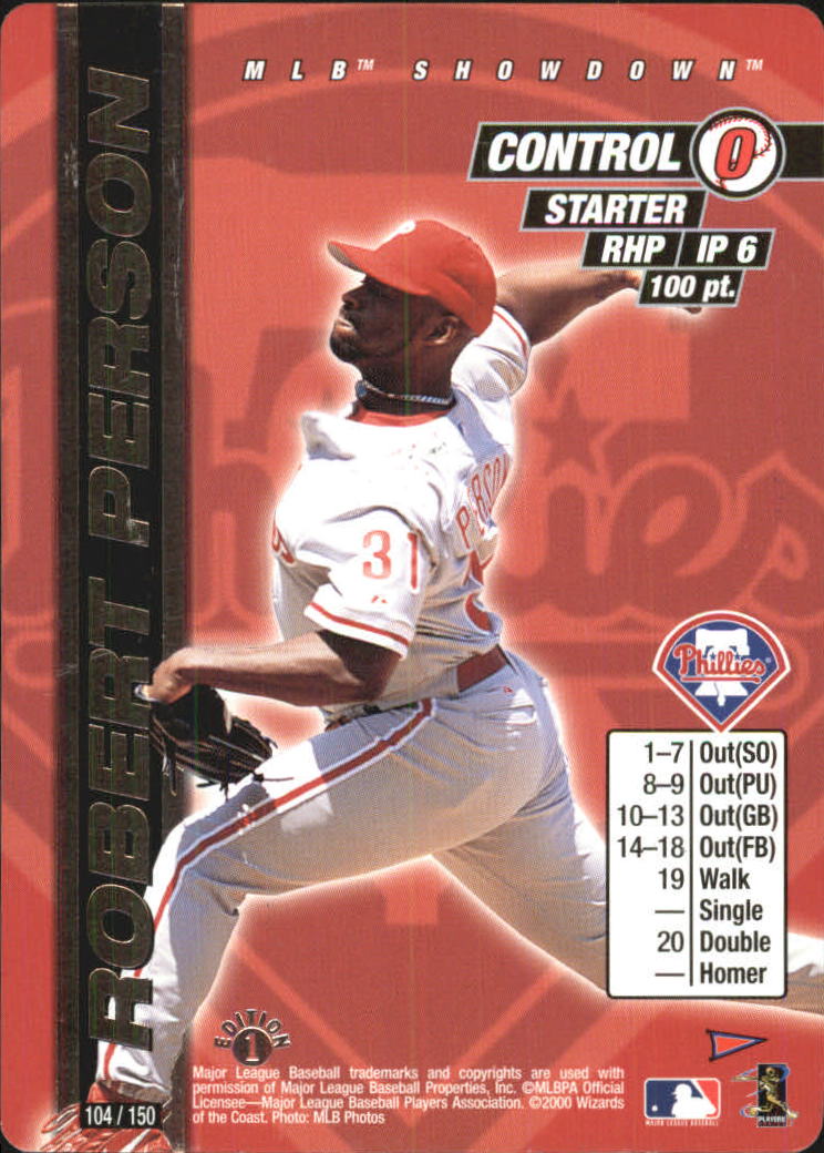 B1819- 2000 MLB Showdown Baseball Assorted Cards3 -You Pick- 15+ FREE US SHIP - Picture 82 of 261