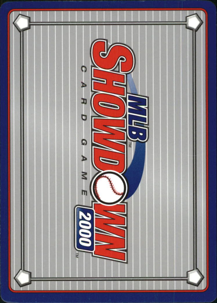 2000 MLB Showdown Pennant Run 1st Edition #113 Matt Clement back image