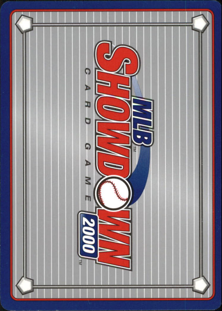 2000 MLB Showdown Pennant Run 1st Edition #118 Bobby Estalella back image