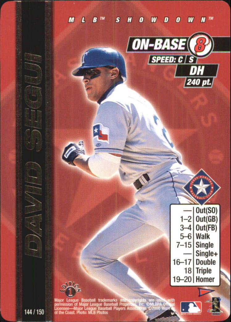 B1819- 2000 MLB Showdown Baseball Assorted Cards3 -You Pick- 15+ FREE US SHIP - Picture 134 of 261