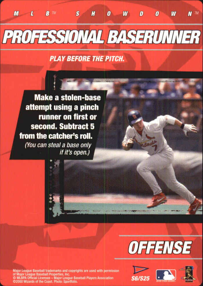 2000 MLB Showdown Pennant Run Strategy #S6 J.D. Drew
