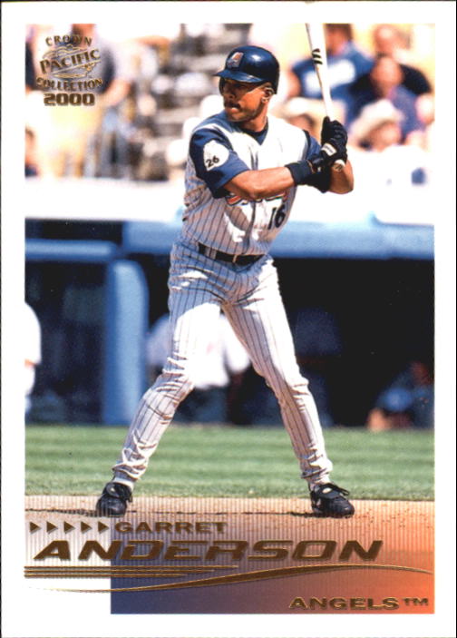 2000 Pacific Crown Collection #1 Garret Anderson