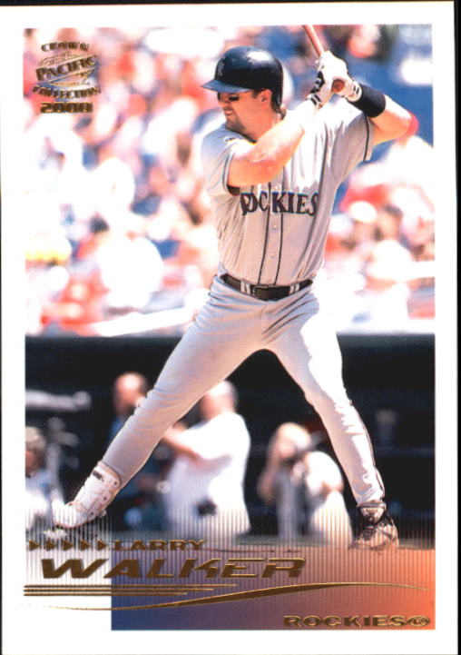 2000 Pacific Crown Collection #95 Larry Walker