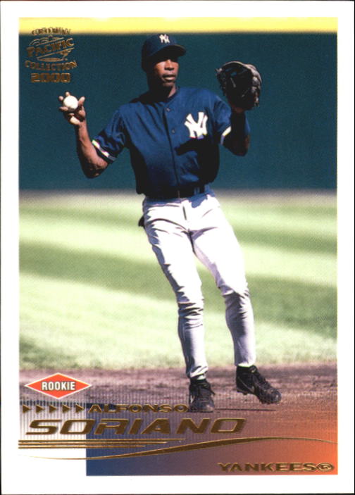 Alfonso Soriano 1999 Bowman New York Yankees Rookie Card #350