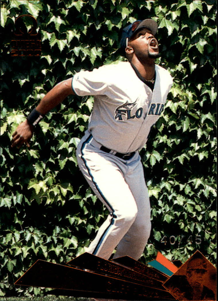 2000 Pacific Omega Copper #56 Cliff Floyd