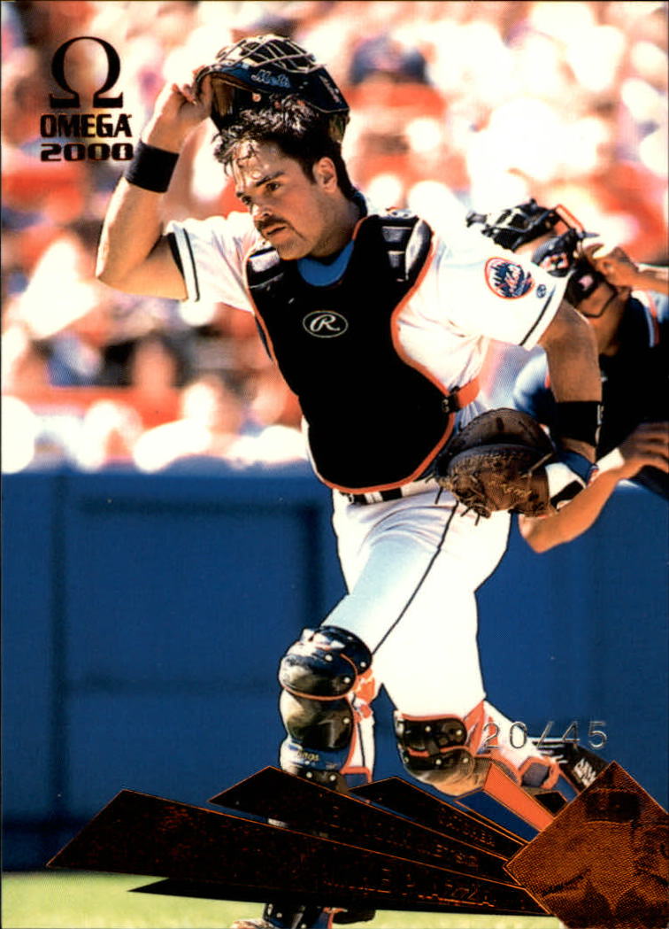 2000 Pacific Omega Copper #91 Mike Piazza