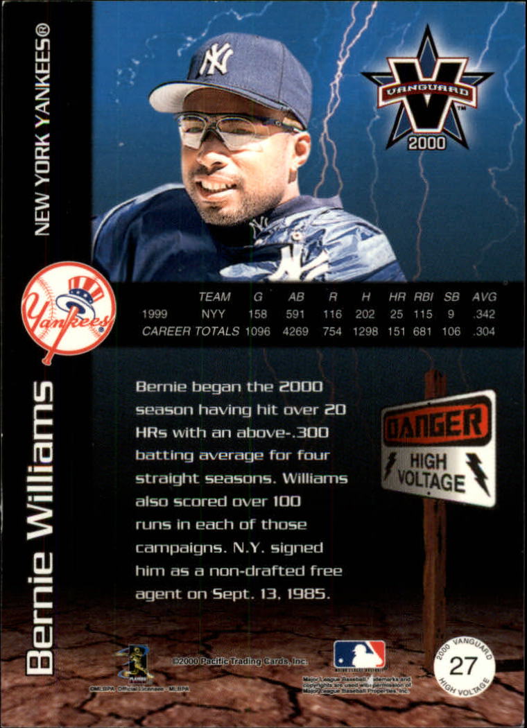 B5340- 2000 Vanguard Baseball Cards 1-100 +Inserts -You Pick- 15+ FREE US SHIP - Picture 201 of 207