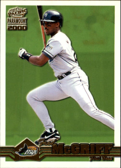 2000 Paramount Gold #232 Fred McGriff