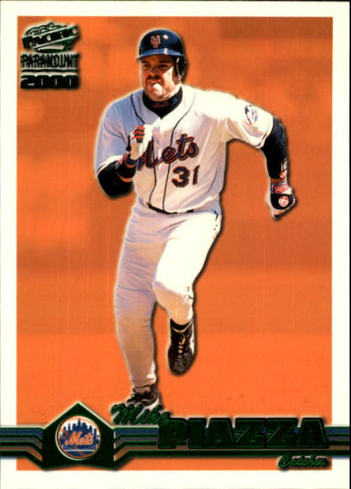 2000 Paramount Green #153 Mike Piazza