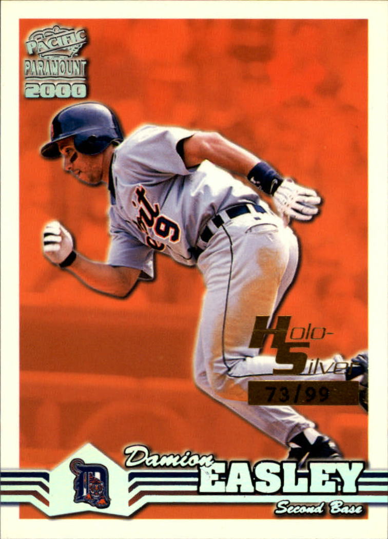 2000 Paramount Holographic Silver #86 Damion Easley