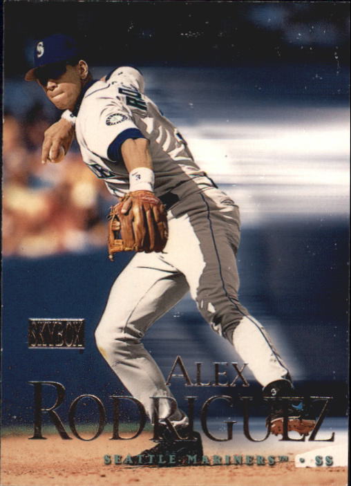 ALEX RODRIGUEZ 1997 Zenith 8 x 10 Card #13 Seattle Mariners