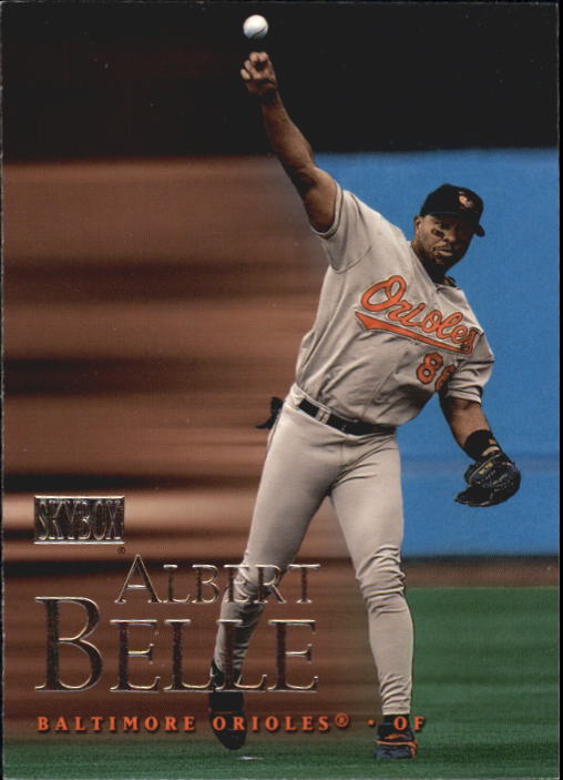 2000 SkyBox #166 Albert Belle