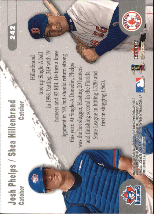 2000 Skybox Baseball "Main Set" Prospects and Short Print Cards #201 TO #250 - Picture 116 of 146