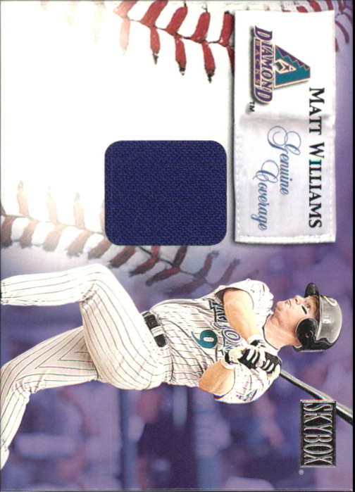 2000 SkyBox Genuine Coverage #10 Matt Williams HR